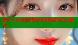 糖心vlog仙仙桃轻松记录美好生活秘诀
