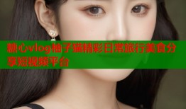 糖心vlog柚子猫精彩日常旅行美食分享短视频平台