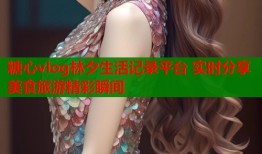 糖心vlog林夕生活记录平台 实时分享美食旅游精彩瞬间