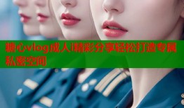 糖心vlog成人i精彩分享轻松打造专属私密空间