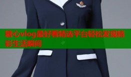 糖心vlog最好看精选平台轻松发现精彩生活瞬间