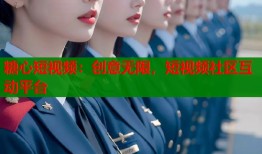 糖心短视频：创意无限，短视频社区互动平台