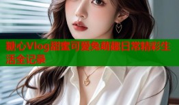 糖心Vlog甜蜜可爱兔萌趣日常精彩生活全记录