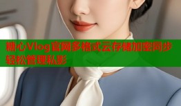 糖心Vlog官网多格式云存储加密同步轻松管理私影