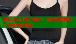 糖心vlog小包子原名：探索短视频创作与分享的乐趣