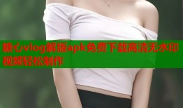 糖心vlog解版apk免费下载高清无水印视频轻松制作