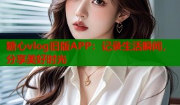 糖心vlog旧版APP：记录生活瞬间，分享美好时光