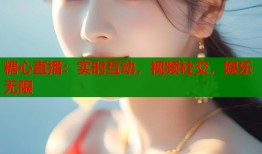 糖心直播：实时互动，视频社交，娱乐无限