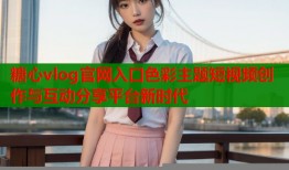 糖心vlog官网入口色彩主题短视频创作与互动分享平台新时代