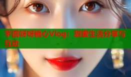 芋圆呀呀糖心Vlog：甜蜜生活分享与互动