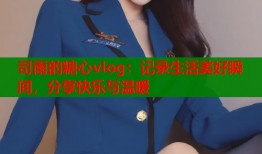 司雨的糖心vlog：记录生活美好瞬间，分享快乐与温暖