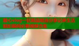 糖心vlog一区精品精选分享记录生活精彩瞬间必看视频合集