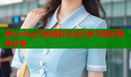 糖心vlog汅的精彩生活记录与美好瞬间分享