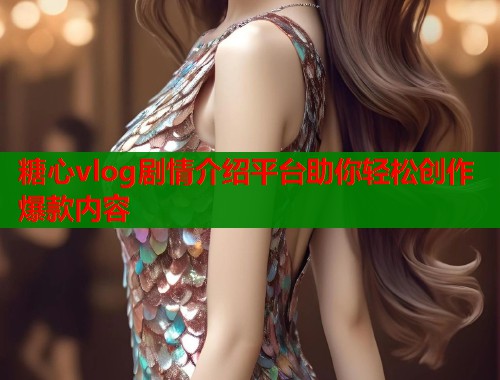 糖心vlog剧情介绍平台助你轻松创作爆款内容