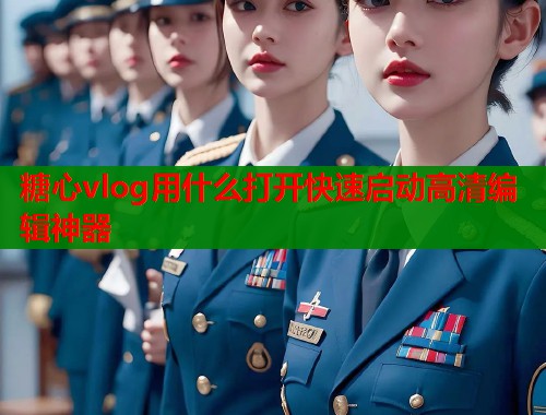 糖心vlog用什么打开快速启动高清编辑神器
