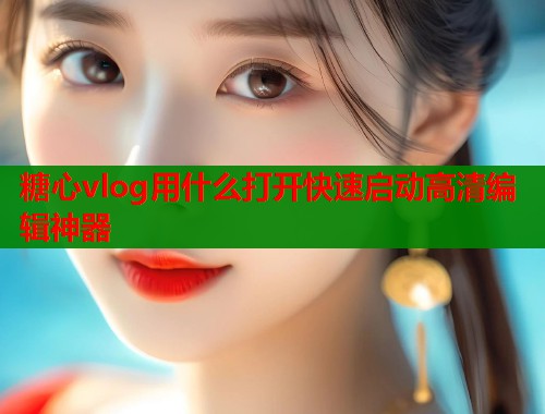 糖心vlog用什么打开快速启动高清编辑神器