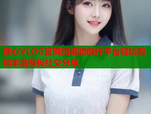 糖心VLOG官网短视频创作平台轻松剪辑丰富模板社交分享
