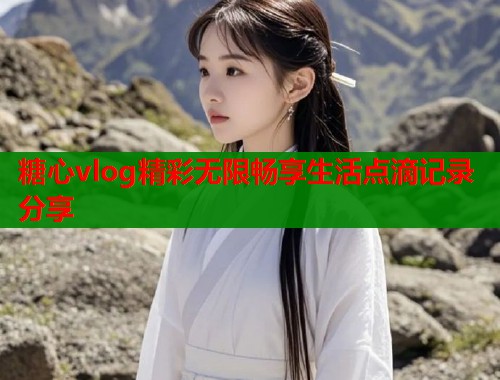 糖心vlog精彩无限畅享生活点滴记录分享