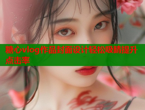 糖心vlog作品封面设计轻松吸睛提升点击率